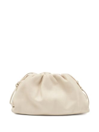 Bottega Veneta mini Pouch bag - women - Leather - One Size - White