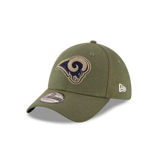 New Era New Orleans Saints 39thirty Stretch Cap On Field 2018 Salute To Service Green - L-XL