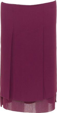 Comme Des Gar&ccedil;ons Comme Des Garcons layered darted self wrap skirt