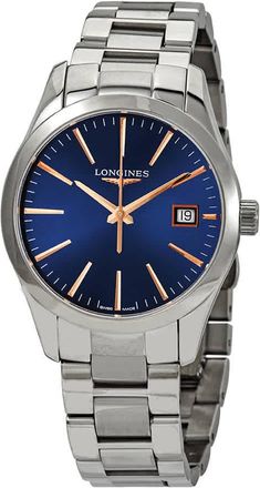 Longines Conquest Classic Quartz Blue Dial Ladies Watch L23864926