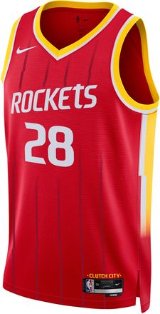 Nike Mens Houston Rockets Icon Edition Dri-FIT NBA Swingman Jersey in Red | II4511-659