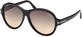 Tom Ford Elegante Zonnebril - Dames - Zonnebrillen - Zwart - ONE Size - Accessoires