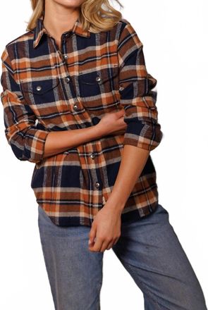 Iron And Resin Womens Quidel Shirt In Navy