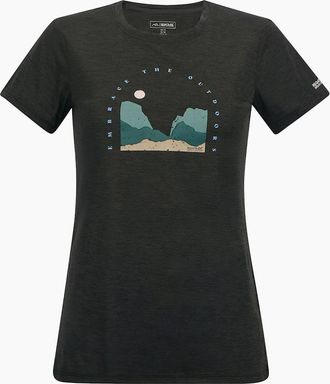 Regatta Womens Regatta Womens/Ladies Fingal Art T-Shirt - Black - Size: 18