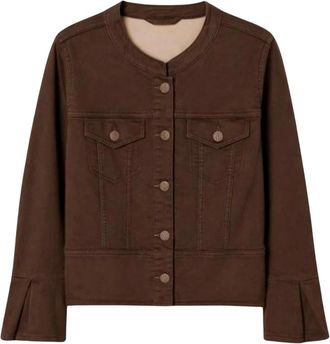 2-Biz Mujer, Chaquetas, Marr&oacute;n, Talla: 2XL
