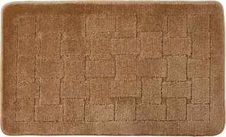 TJ Hughes Orkney - Crosshatch Bath mat in Beige - TJ Hughes