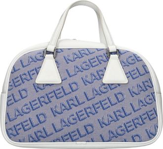 Karl Lagerfeld Tassen, Dames, Veelkleurig, ONE Size, Leer, 231W3029 Schoudertas