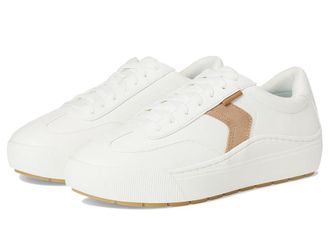 Dr. Scholls Time Win Lace-Up Womens Shoes Whitesand : 7.5 M, Leather