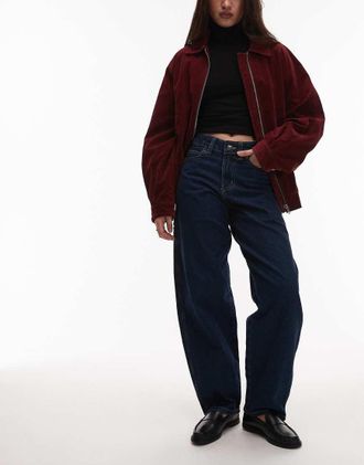 Dickies Jeans ampi affusolati indaco scuro-Blu