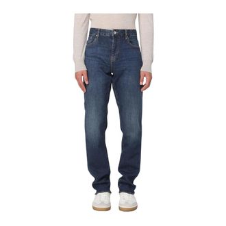 A|X Armani Exchange Straight Fit Jeans, male, Blue, W32, Straight Leg Jeans
