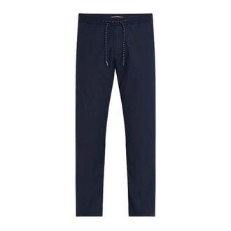 Tommy Hilfiger Heren, Broeken, Blauw, Maat: W28 Katoen