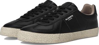 AllSaints Jaimee Leather Low Top Mens Lace-up Boots Black/White : 12 M