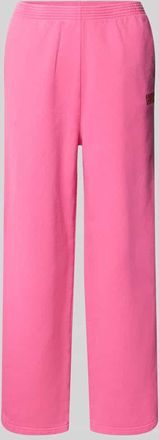 American Vintage American Vintage Sweatpants mit Label-Print Modell PLIZZY in Pink, Gr&ouml;&szlig;e XS