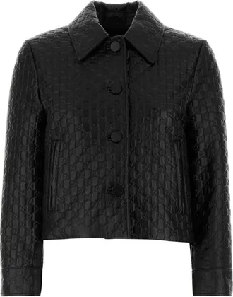 Gucci Black Leather Jacket