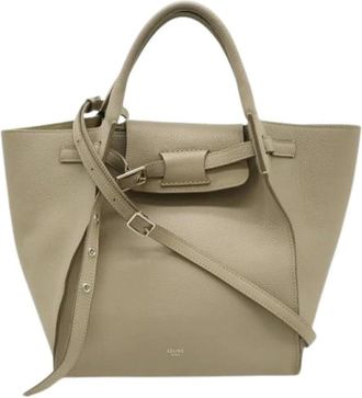 Celine Pre-owned Handbags, female, Gray, Size: ONE SIZE Pre-owned Vintage Shoulder Bag