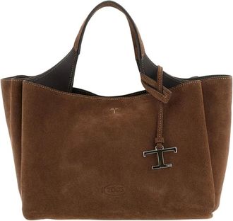 Tod's Apa 2 Manici Mini Suede - - Bags - Donna - Marrone - ONE SIZE