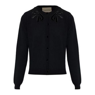 Valentino Garavani Dames, Truien, Zwart, Maat: M Wol
