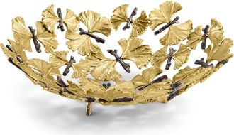 Michael Aram Butterfly Ginkgo Bread Basket in Gold at Nordstrom