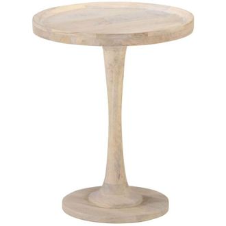 vidaXL Side Table &Oslash;60x75 cm Solid Mango Wood vidaXL