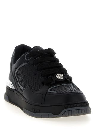 Versace Biggie Basket Sneaker - Black