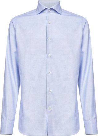 D4.0 Shirt - Heren - Zakelijke Overhemden - Blauw - XL - Katoen - Overhemden