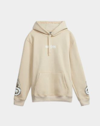 Ecko Leafy on Fire Hoodie in Cream at Nordstrom, Size X-Large