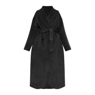 Emporio Armani Donna, Cappotti, Nero, M, new
