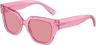 Dolce & Gabbana Sunglasses, female, Pink, 52 MM, Square Sunglasses