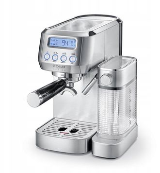 Caso Cafetera Caso Espresso Gourmet Latte Plata 1350 W