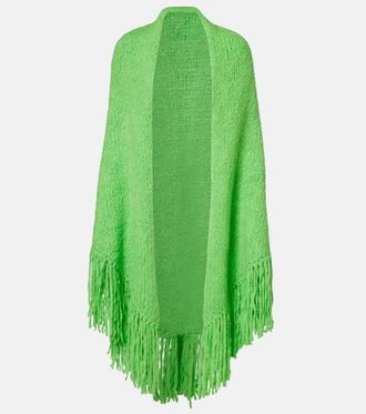 Gabriela Hearst Lauren fringed cashmere shawl