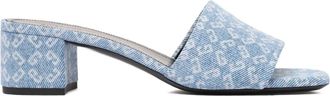 Givenchy Stijlvolle sandalen voor zomerse outfits - Dames - Muiltjes - Blauw - 37 EU - Leer - Schoenen