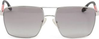 Prada Occhiali da sole squadrati anni 2010 - Argento