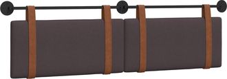 vidaXL Cabecero Colgante Marr&oacute;n Oscuro Pu Antiguo Vidaxl