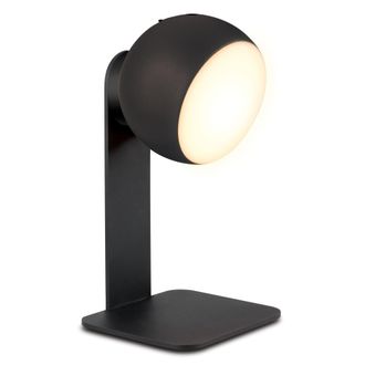 Forlight Magnet L&aacute;mpara Led Port&aacute;til Con Bater&iacute;a Recargable. Luz Led Moderna De Sobremesa De 1.5w. L&aacute;mpara Auxiliar Minimalista Con Intensidad Regulable Y Cabe