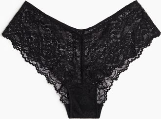 H&M 5er-Pack Hipster aus Spitze - Schwarz