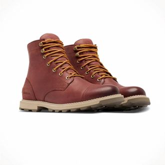 Sorel Mens Madson Ii Chore Wp Boots In Spice, Major