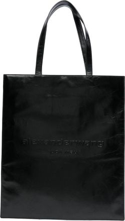 Alexander Wang Black Punch Tote Bag - Womens - Calf Leather