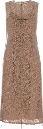 Fendi Biscuit Lace Dress