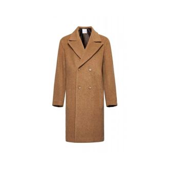 John Richmond Jassen, Heren, Bruin, L, Wol, Long Ticky Coat