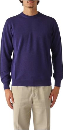 FILIPPO DE LAURENTIIS Heren, Truien, Blauw, Maat: XL Wol