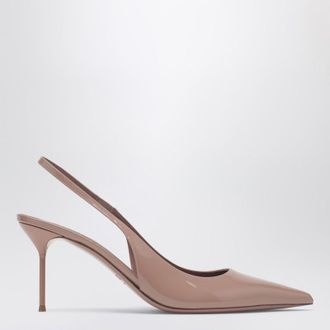 PARIS TEXAS Lidia pink patent leather slingback