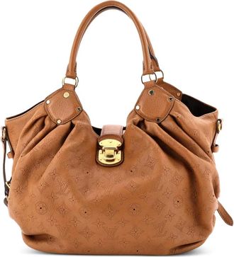 Louis Vuitton XL Mahina Leather hobo bag - Marrone