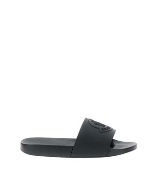 Moncler Black Logo Basile Slides
