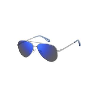 Polaroid PLD 8073/S Aviator Sunglasses - unisex - Polaroid - Sunglasses - Blue - 55 MM - Accessories