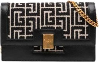 Balmain Pre-owned Crossbody Bag - Dames - Pre-owned - Zwart - Maat: ONE Size Zijde
