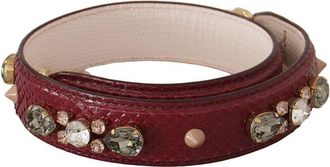 Dolce & Gabbana Leather Bag Strap