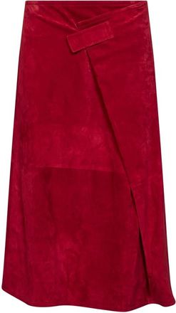 Bottega Veneta Rokken, Dames, Rood, M, Bottega Veneta Rokken