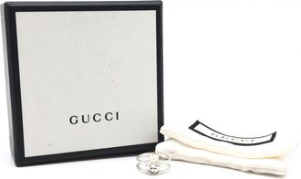 Gucci Gucci GG Soho 925 Silver Womens Ring (Pre-Owned)