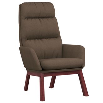 Nova Sill&oacute;n De Relax De Tela Gris Taupe Vidaxl