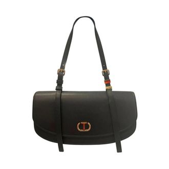 Twinset Tassen, Dames, Zwart, ONE Size, Monogram Clasp Schoudertas